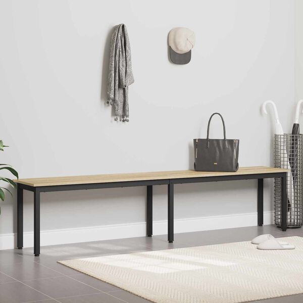 vidaXL lavice Sonoma 200 x 35 x 45 cm kompozitn&iacute; dřevo