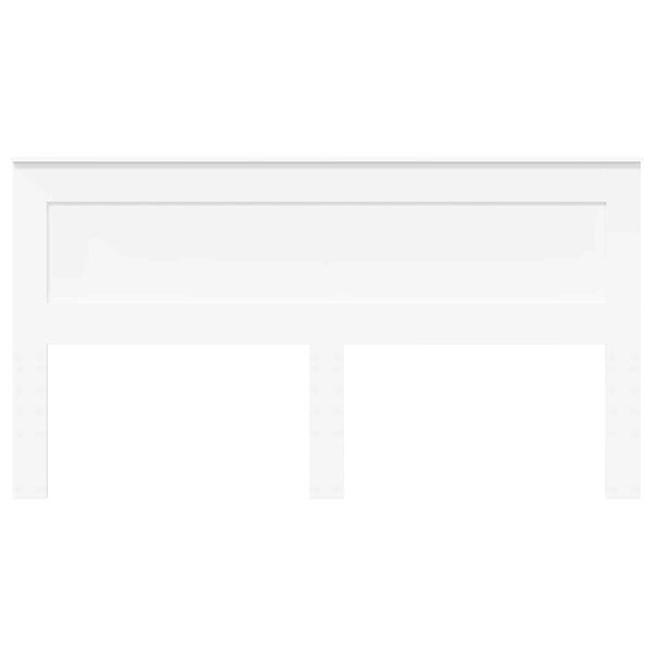 vidaXL Čelo postele s čelo B&iacute;l&aacute; 200 cm kompozitn&iacute; dřevo