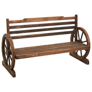 vidaXL Zahradn&iacute; lavice 142 cm masivn&iacute; jedlov&eacute; dřevo