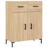 vidaXL Skř&iacute;ň highboard dub sonoma 69,5 x 34 x 180 cm kompozitn&iacute; dřevo