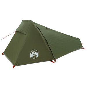 vidaXL Tunelov&yacute; stan 215 x 100 x 90 cm Olivově zelen&aacute; Polyester a ocel