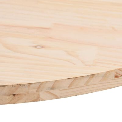 vidaXL Stolní deska 60 x 30 x 2,5 cm masivní borové dřevo oválná