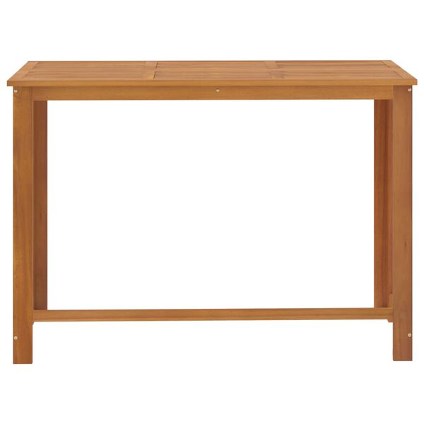 vidaXL 9dílný zahradní barový set šedý