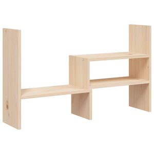 vidaXL Stojan na monitor (39&ndash;72) x 17 x 43 cm masivn&iacute; borov&eacute; dřevo