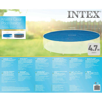 Intex Solární plachta na bazén kulatá 488 cm