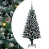 vidaXL Uměl&yacute; v&aacute;nočn&iacute; stromeček Zelen&aacute; 150 cm PVC, ocel a plast