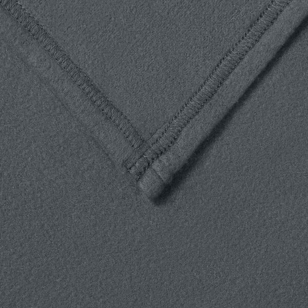 vidaXL Plažov&aacute; deka Tmavě &scaron;ed&aacute; 210 x 140 cm Fleece