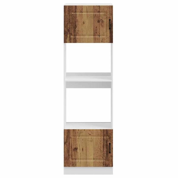 vidaXL Skř&iacute;ňky na troubu 2 ks "Kalmar" Star&eacute; dřevo Konstrukce dřeva