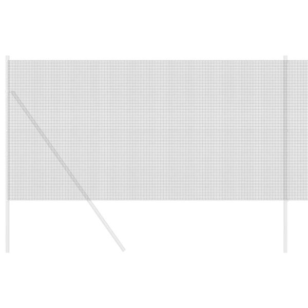 vidaXL Svařovaný drátěný plot Šedá 1.4 x 50 m Ocel