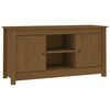 vidaXL TV skř&iacute;ňka medově hněd&aacute; 103 x 36,5 x 52 cm masivn&iacute; borov&eacute; dřevo