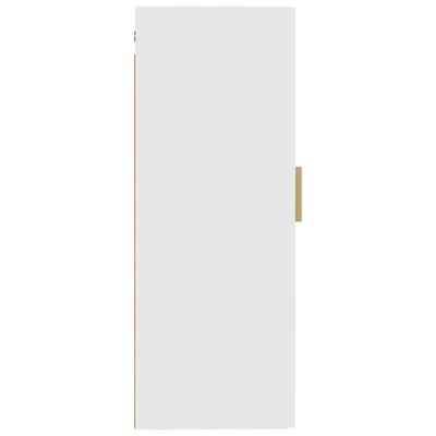 vidaXL Nástěnná skříňka bílá 35 x 34 x 90 cm kompozitní dřevo