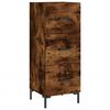 vidaXL Skř&iacute;ň highboard kouřov&yacute; dub 34,5 x 34 x 180 cm kompozitn&iacute; dřevo