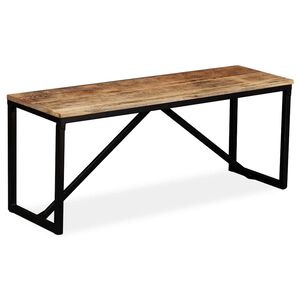 vidaXL Lavice masivn&iacute; mangovn&iacute;kov&eacute; dřevo 110 x 35 x 45 cm