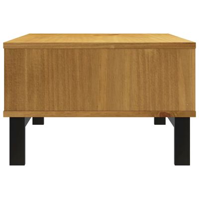 vidaXL Konferenční stolek FLAM 100 x 50 x 32,5 cm masivní borové dřevo