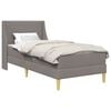 vidaXL R&aacute;m postele s matrac&iacute; 80x 200 cm Odn&iacute;mateln&yacute; potah Taupe