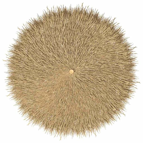 vidaXL Bambusov&yacute; slunečn&iacute;k se střechou z ban&aacute;nov&yacute;ch listů 270 cm