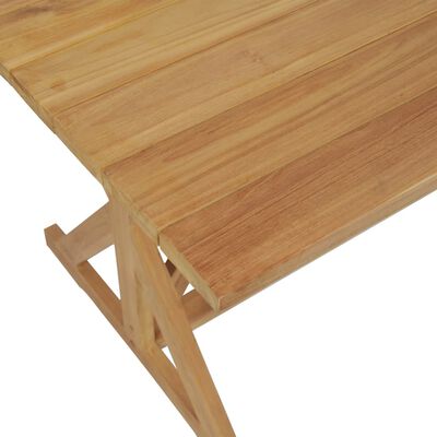vidaXL Jídelní stůl z masivního teakového dřeva 180 x 90 x 75 cm