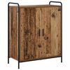 vidaXL Skř&iacute;ň na obuv 76 x 36,5 x 93 cm Kompozitn&iacute; dřevo Star&eacute; dřevo