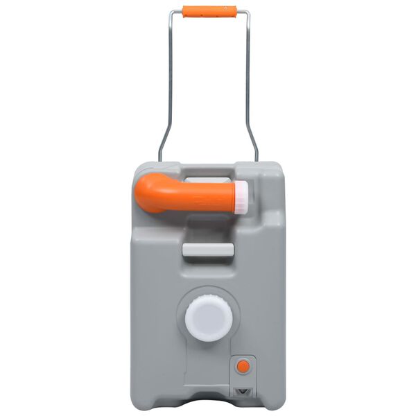 vidaXL N&aacute;drž na vodu na kolečk&aacute;ch na kempov&aacute;n&iacute; 25 l &scaron;ed&aacute;