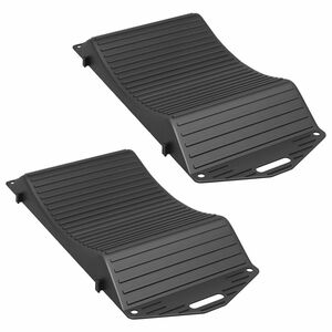 vidaXL &Uacute;sporn&eacute; pneumatiky 2 ks Čern&aacute; 44 x 20 x 4 cm PP