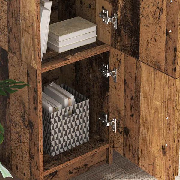 vidaXL Stůl 2 pcs Star&eacute; dřevo