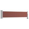 vidaXL Zatahovac&iacute; bočn&iacute; mark&yacute;za / z&aacute;stěna na terasu 60 x 300 cm hněd&aacute;
