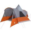 vidaXL Teepee stan pro 8 osob 8 osoba &Scaron;ed&aacute; a oranžov&aacute;
