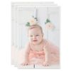 vidaXL Fotor&aacute;mečky kol&aacute;ž 3 ks na stůl stř&iacute;brn&eacute; 21x29,7 cm MDF