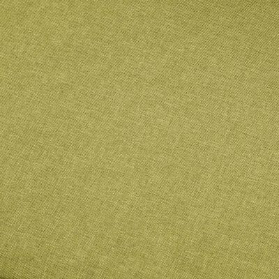 vidaXL 3místná pohovka zelená textil