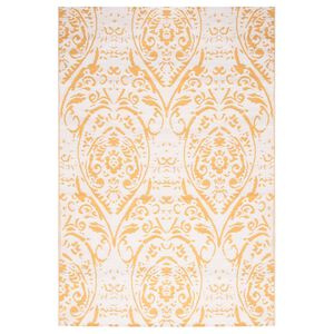 vidaXL Venkovn&iacute; koberec ARAKIL žlut&yacute; 140 x 200 cm PP