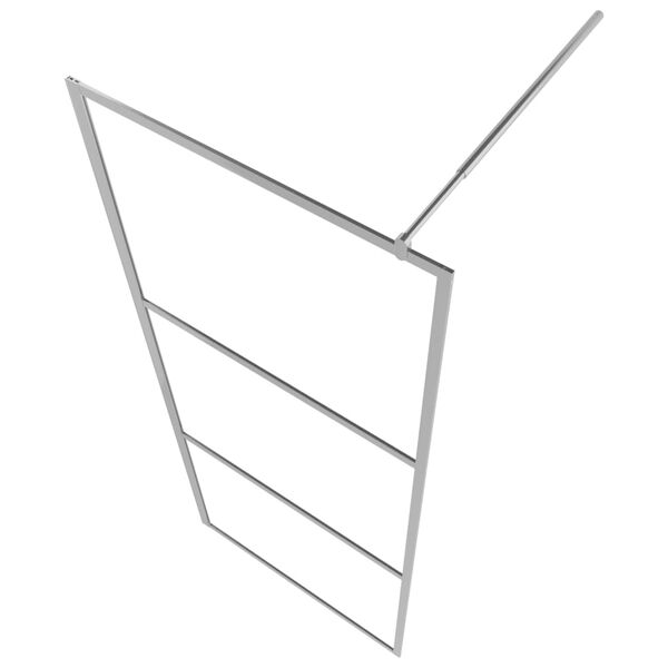 vidaXL Z&aacute;stěna do průchoz&iacute; sprchy čir&eacute; ESG sklo 140 x 195 cm