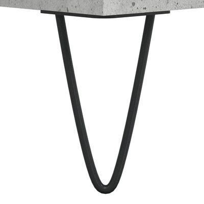 vidaXL Noční stolek betonově šedý 40 x 35 x 47,5 cm kompozitní dřevo