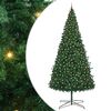 vidaXL V&aacute;nočn&iacute; stromeček Zelen&aacute; 400 cm PVC