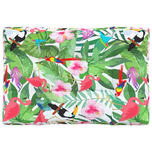 vidaXL Podu&scaron;ka na palety v&iacute;cebarevn&aacute; 120 x 80 x 12 cm textil