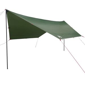 vidaXL Kempingov&aacute; plachta zelen&aacute; 430 x 380 x 210 cm nepromokav&aacute;