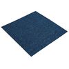 vidaXL Kobercov&aacute; dlaždice Modr&aacute; 50 x 50 cm 20 pcs PP a bitumen