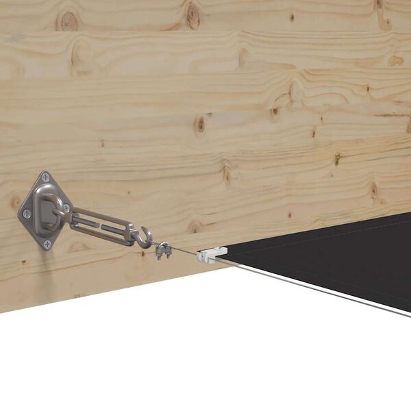 vidaXL Vertik&aacute;ln&iacute; mark&yacute;za antracitov&aacute; 140 x 800 cm oxfordsk&aacute; l&aacute;tka