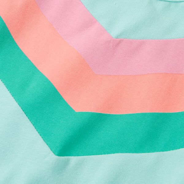 Dětské šaty se stahovací šňůrkou světle mátové 92