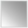 vidaXL LED koupelnov&eacute; zrcadlo Transparentn&iacute; 50 x 50 cm tvrzen&eacute; sklo