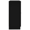 vidaXL Př&iacute;born&iacute;k čern&yacute; 30 x 30 x 70 cm kompozitn&iacute; dřevo