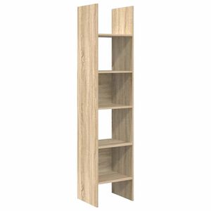 vidaXL Knihovna dub sonoma 40 x 35 x 180 cm kompozitn&iacute; dřevo