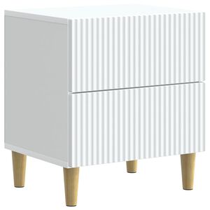 vidaXL Nočn&iacute; skř&iacute;ňka B&iacute;l&aacute; 43 x 34,5 x 48 cm Kompozitn&iacute; dřevo