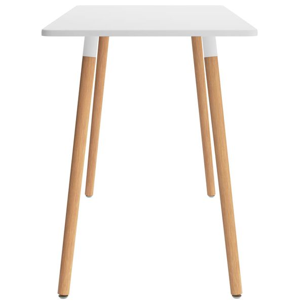 vidaXL 7dílný jídelní set růžový