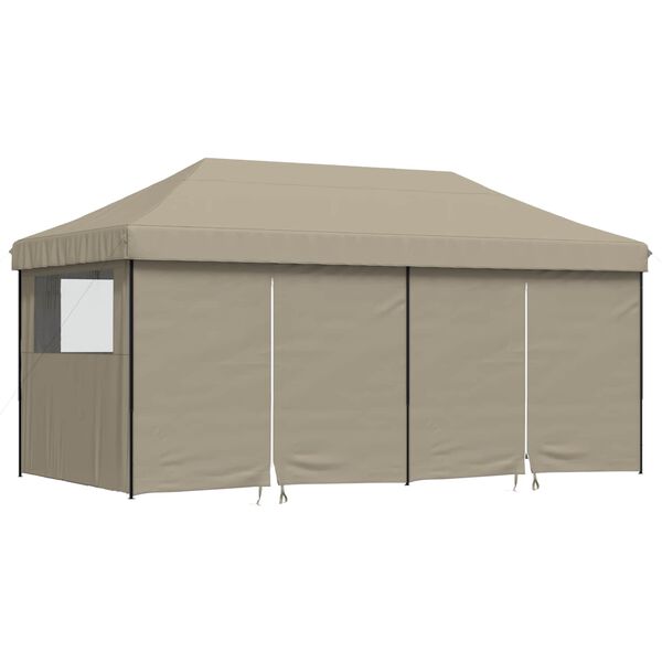 vidaXL Party Stan Taupe 292 x 580 x 315 cm Oxford l&aacute;tka