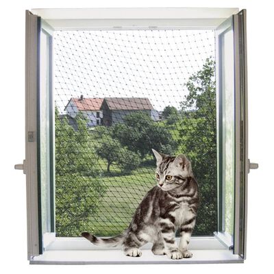Kerbl Ochranná síť pro kočky 4 x 3 m průhledná