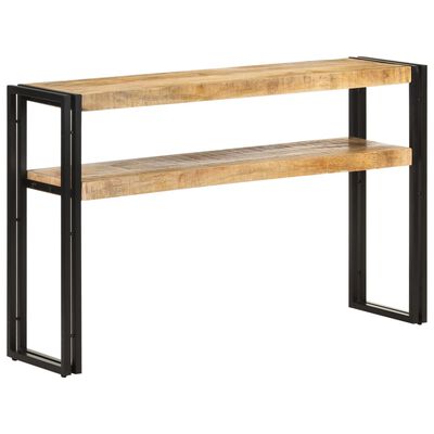 vidaXL Konzolový stolek 120 x 30 x 75 cm hrubé mangovníkové dřevo