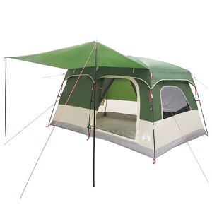 vidaXL Rodinn&yacute; stan se střechou Zelen&aacute; 380 x 260 x 190 cm Polyester