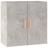 vidaXL Nástěnná skříňka betonově šedá 60 x 30 x 60 cm kompozitní dřevo