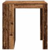 vidaXL Barov&yacute; stůl old wood 102 x 70 x 103,5 cm kompozitn&iacute; dřevo