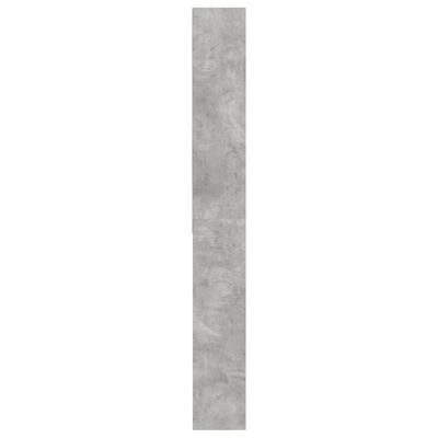 vidaXL Skříňka nad pračku betonově šedá 64 x 24 x 190 cm